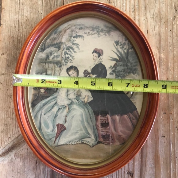 ⚜️VINTAGE LA MODE ILLUSTREE FRENCH FASHION PRINT - Picture 6 of 7